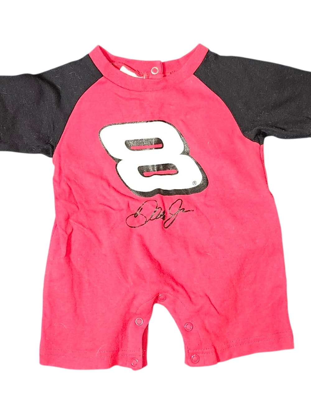 Dale Ernhart Jr Nascar Baby One-Piece Bodysuit with '8' Graphic